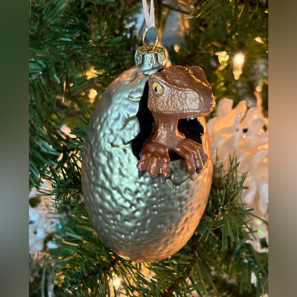 Jurassic Park Christmas Ornament